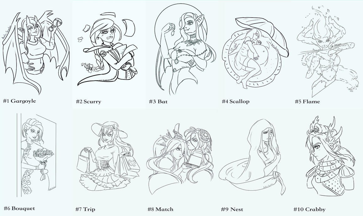 Lineart Examples