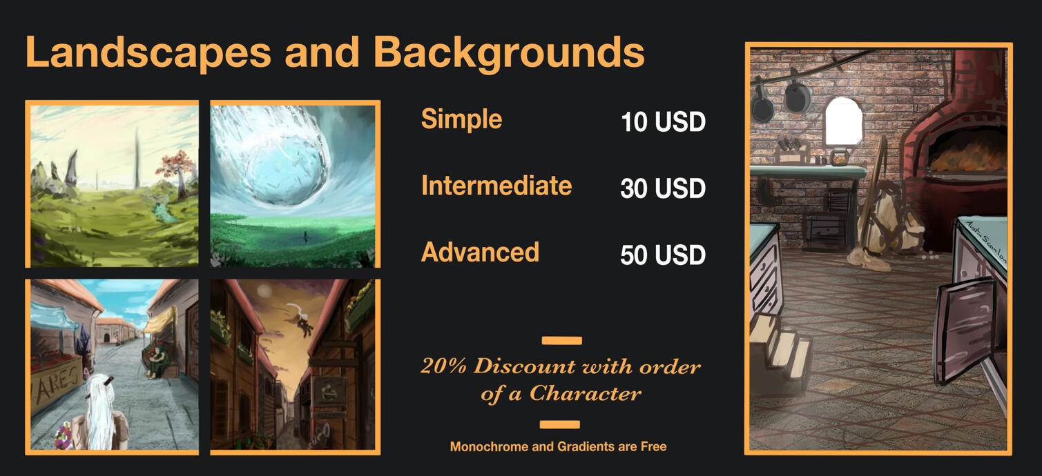 Landscapes and Backgrounds